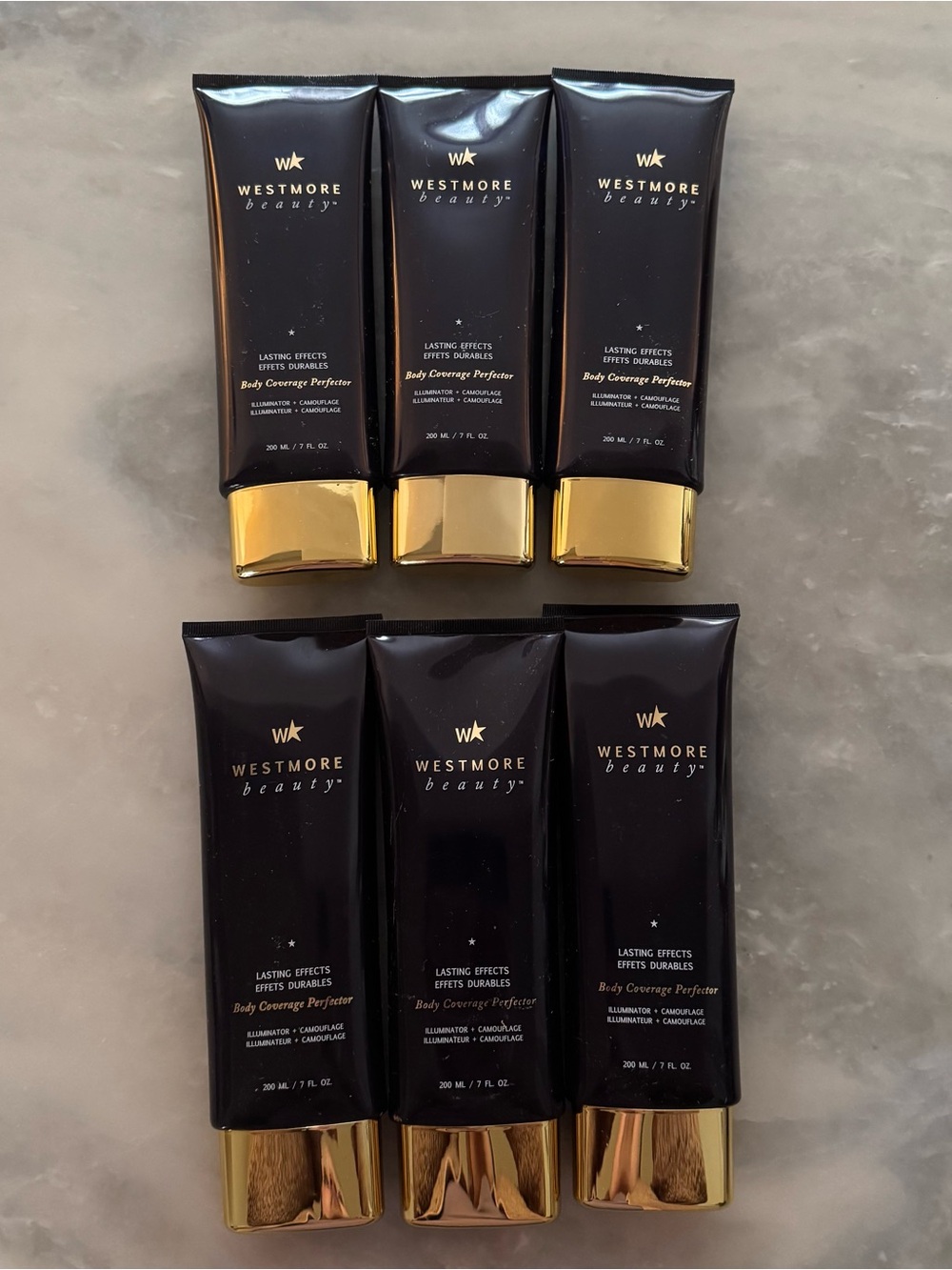 Westmore Beauty Body Coverage Perfector Natural Radiance  Body Makeup HUGE LOT